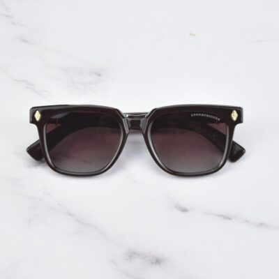 chrome hearts RMTR98025 c14 کروم هارتز قهوه‌ای