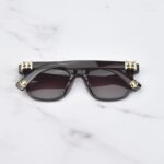 chrome hearts RMTR98025 c14 back کروم هارتز قهوه‌ای
