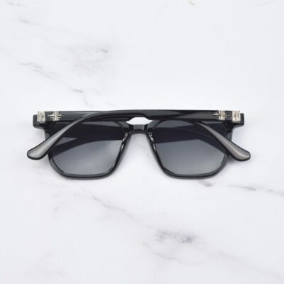 chrome hearts RMTR98026 c02 back عینک آفتابی کروم هارتز مشکی