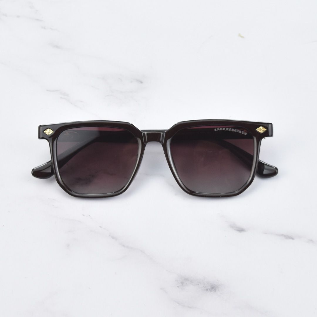 chrome hearts RMTR98026 c14 chrome hearts RMTR98026 c14 عینک آفتابی کروم هارتز قهوه ای