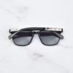 chrome hearts RMTR98030 c02 back عینک آفتابی کروم هارتز مشکی