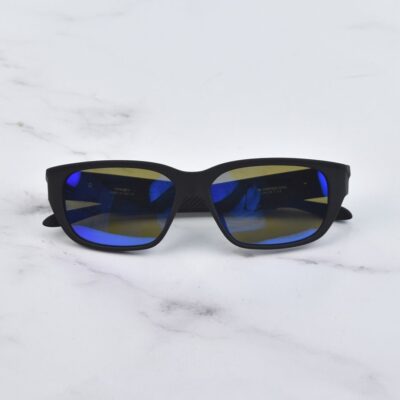 عینک آفتابی اوکلی مشکی شیشه جیوه ای بنفش OX8192D-0454