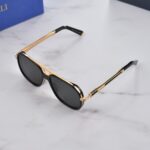 عینک آفتابی زیلی مشکی طلایی ZI65026 C01 3