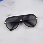 عینک آفتابی زیلی مشکی طلایی ZI80126 C01