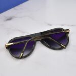 عینک آفتابی زیلی مشکی نیم فریم هاوانایی ZI80126 C05 1