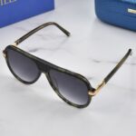 عینک آفتابی زیلی مشکی نیم فریم هاوانایی ZI80126 C05 5